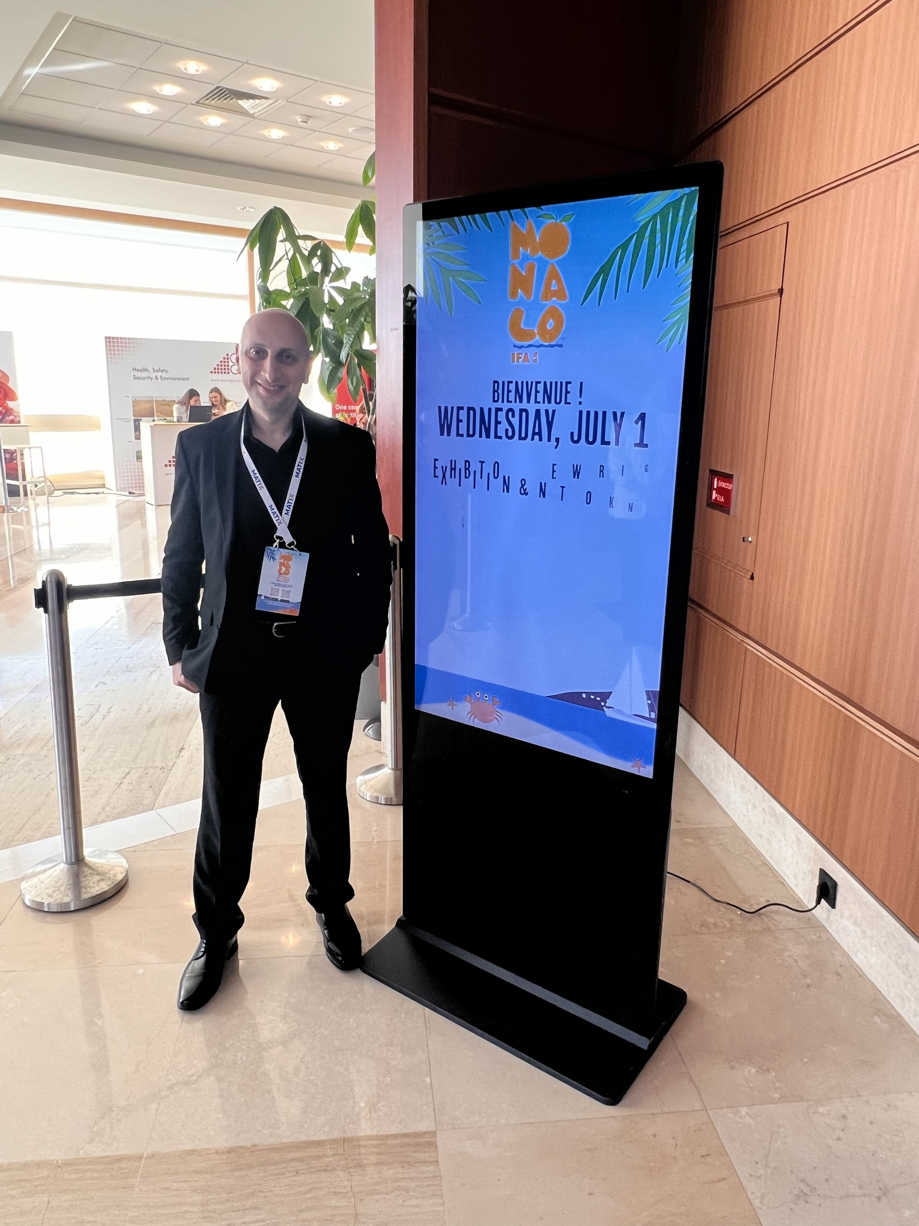 Tamer Fouad at Argus Fertilizer Europe Conference in Athens